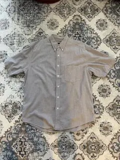 Eddie Bauer 半袖チェックシャツ Mサイズ