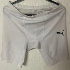 PUMA インナータイツ Mサイズ ホワイト