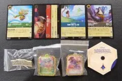 ディズニー・ロルカナ　プロモカード ピンバッジ ロアカウンター　8点セット