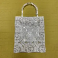 Mame Kurogouchi PVCトートバッグ