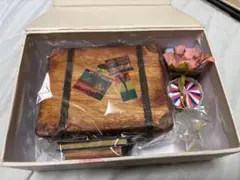 ハンドメイド ミニチュア ドール トランク サーカス フィギュア
