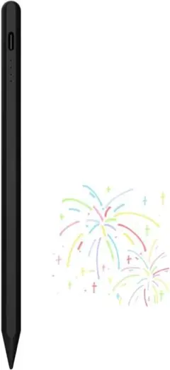 タッチペン 15分急速充電 高精度 ペン先3枚付き 極細