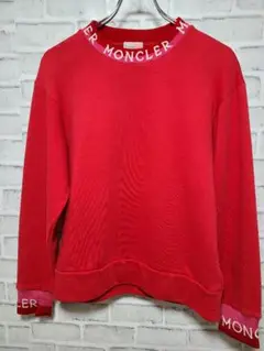 極美品 MONCLER モンクレール スウェット トレーナー ロゴ