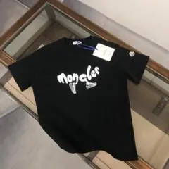 グラフィックプリント 黒 TシャツYA