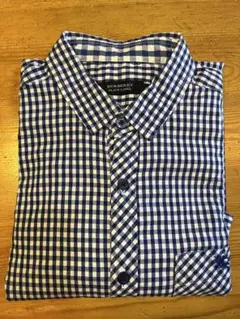 バーバリーブラックレーベル　Burberry 長袖シャツ チェック柄