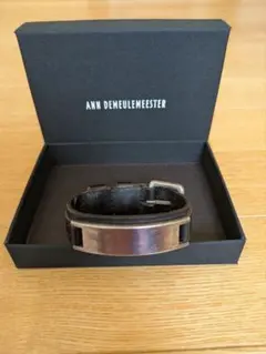 アンドゥムルメステール　レザーバングル Ann Demeulemeester - アンドゥムルメステール 21AW レザー