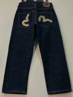 激レア✨️赤耳 EVISU 朱耳スペシャル 大黒 デニムジーンズ W35×35 激レア✨️赤耳 EVISU 朱耳スペシャル 大黒 デニムジーンズ W35