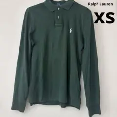 格安Polo Ralph Laurenダークグリーン ポロシャツ XS