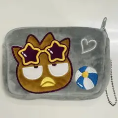 【新品未使用】しまむら サンリオ　マルチティッシュケース　日焼け　ばつ丸 ポーチ