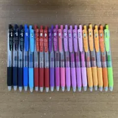 SARASA ボールペン 20本セット　中古品