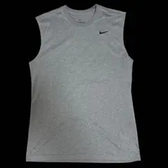 NIKE Dri-FIT ノースリーブTシャツ M グレー 吸汗速乾 ドライ