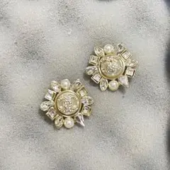シャネル ピアス ゴールド パール