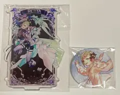 マクロスΔ ワルキューレ　レイナ　アクリルスタンド　缶バッジ