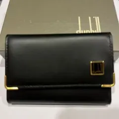 新品　箱付き　黒ダンヒル　キーケース　６連　ゴールド金具