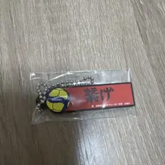 ハイキュー 横断幕 ラバーキーチェーン ガチャ キーホルダー 音駒