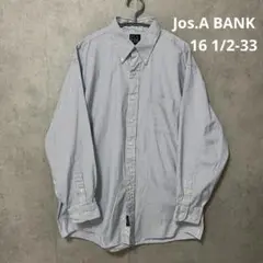 Jos.A.BANK　ジョスエーバンク　ストライプ　シャツ ネイビー ストライプ