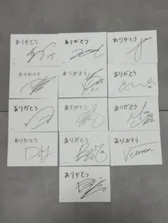 SEVENTEEN 舞い落ちる花びら　全員握手会　振替　ポストカード