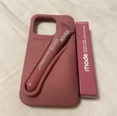 rhode iPhone13/14/15Proケースとリップ(箱のみ)付