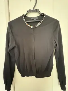 JILL STUART ブラック カーディガン M