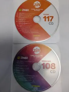 Zumba 　 CD セット 117 & 108