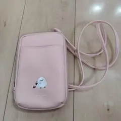 シマエナガ　スマホポーチ　スマホショルダー