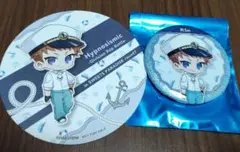 ヒプマイ　スイパラコラボ トレーディング缶バッチ&コースター 毒島メイソン理鶯