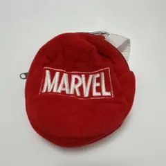 MARVEL 赤いフリースポーチ