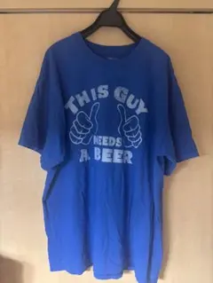 値下　THIS GUY NEEDS A BEER Tシャツ