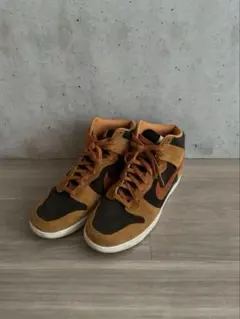 NIKE DUNK HIGH PRM DARK CURRY
