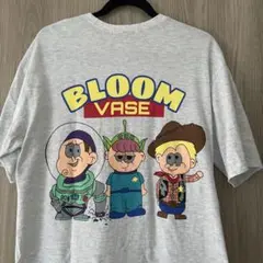BLOOM VASE Tシャツ グレー