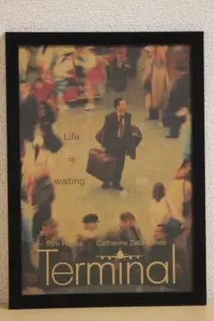 ターミナル　The Terminal　ポスター　額付き