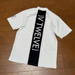 [V TWELVE] ホワイト Mサイズ シャツ　モックネック