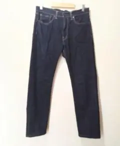 Levi's 505 ダークブルー ストレートデニム