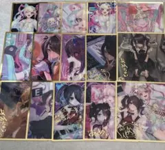 ニディガ　クリアミニ色紙　15種セット　コンプリート