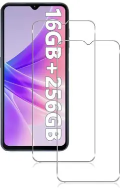 OUKITEL C32 ガラスフィルム 2枚 保護フィルム