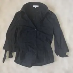 NARACAMICIE ネイビー シャツ かわいい