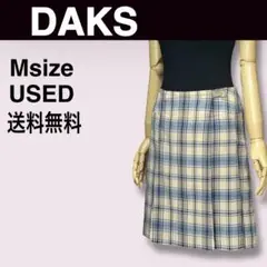 DAKS ダックス ベージュ チェック 送料無料