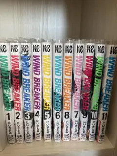 ウインドブレーカー　漫画　ウィンブレ　1〜11巻　windbreaker