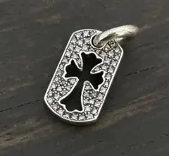ゲリラオークション chrome hearts タイニーカットアウト ドックタグ