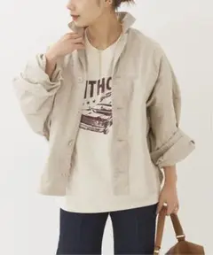 plage armyシャツ