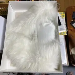 ホワイトファー ファッションストール