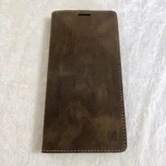 新品⭐️ Galaxy A54 5G ケース 手帳型 レザー ダークブラウン