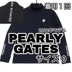 パーリーゲイツ　着用１回　日本製　長袖　レディースモックシャツ　サイズ０
