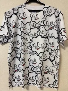 MOJAモジャ 総柄ドライTシャツSサイズ(連モジャ)