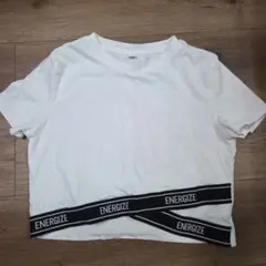 GU Energize クロップドTシャツ L