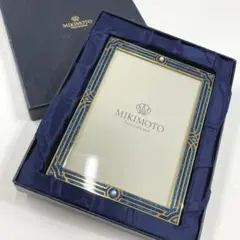 【M7】希少✨MIKIMOTOフォトフレーム クリスタルラッカー パール