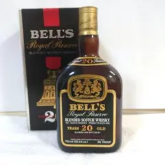 希少 レア ベルズ ローヤルリザーブ 20年 BELL'S 未開栓 ウイスキー 楽天市場】特級 ベルズ 20年ロイヤル リザーブBELL'SRoyal