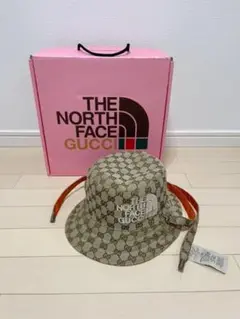 ★最終値下げ★GUCCI ×ノースフェイス 第二弾コラボ バゲットハット