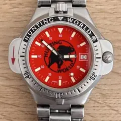 HUNTING WORLD SPORTABOUT コンパスウォッチ 動作品 HUNTING WORLD ハンティングワールド スポーツアバウト コンパス