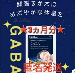 GABA ギャバ セントジョンズワート クワンソウ 3ヵ月分 睡眠 休息 サプリ